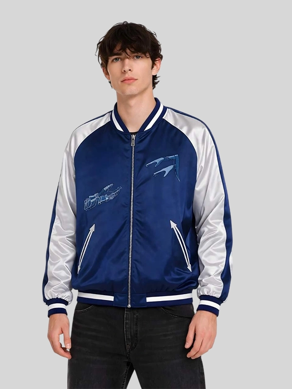 Elden Ring Ranni Zipper Jacket Blue and grey Elden Ring Ranni Zipper Jacket Blue and grey