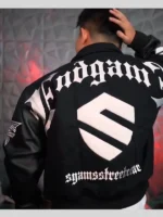 End Game Black Syams Varsity Jacket