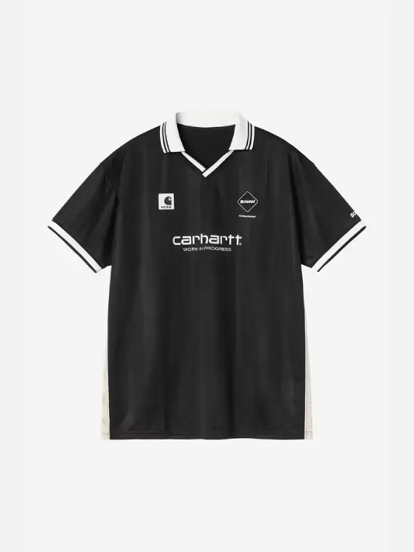 F.C.Real Bristol x Carhartt WIP Game Shirt Black F.C.Real Bristol x Carhartt WIP Game Shirt Black