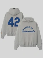 Fear of God Jackie Robinson Essentials Hoodie Grey