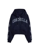 Gap × Coachella Zip Hoodie Blue