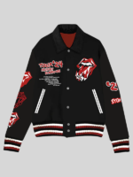 Hackney Diamonds Tour Tongue Varsity Jacket