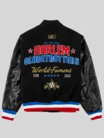 Harlem Globetrotters Black Wool Varsity Jacket