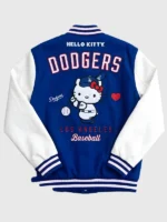 Hello Kitty Los Angeles Dodgers Varsity Jacket