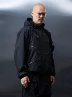 Hideo Kojima Acronym Drawbridge Death Stranding 2 Jacket Black