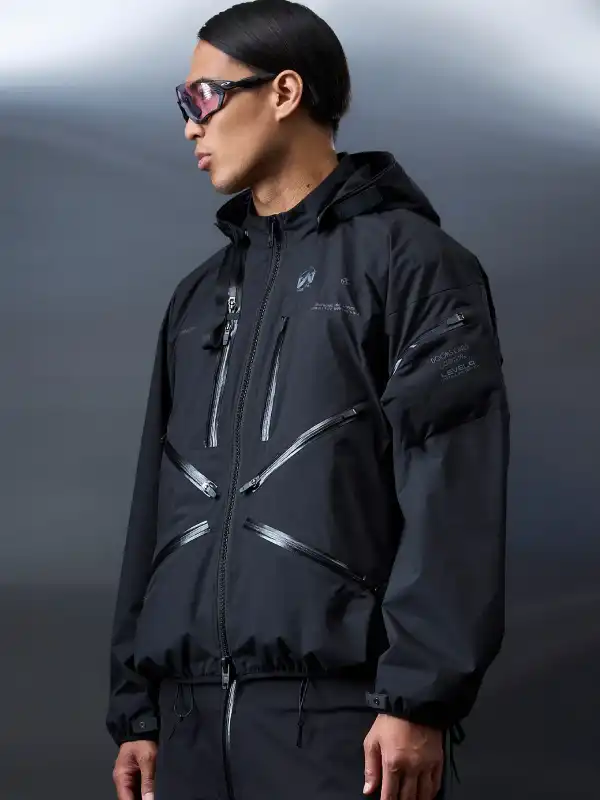 Hideo Kojima Acronym J91U-WS Drawbridge Jacket Black
