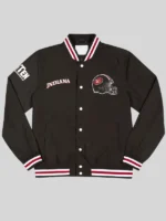 Indiana Hoosiers Blackout Bomber Jacket
