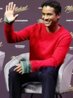 Jaafar Jackson Michael 2026 Sweater Red