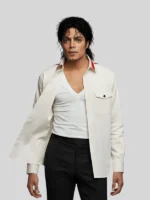 Jaafar Jackson Michael White Jacket