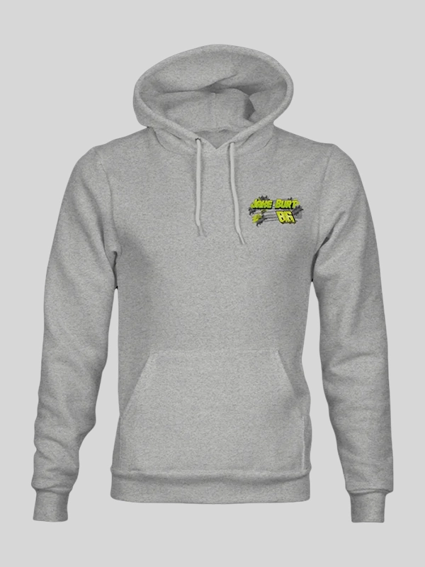 Jake Burt Hoodie Grey Jake Burt Hoodie Grey
