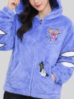 KPop Demon Tiger Fuzzy Hoodie