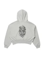Katseye Yoonchae Gap Hoodie Grey