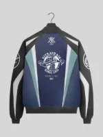 Kith Roy Racing Blue Nylon Bomber Jacket
