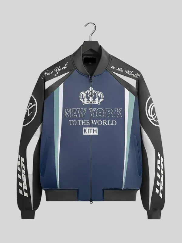 Kith Roy Racing Nylon Black Jacket Kith Roy Racing Nylon Black Jacket