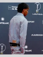 Lamine Yamal Laureus Blue Jacket