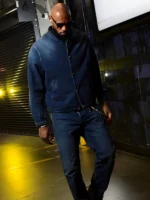 LeBron James Louis Vuitton Denim Blue Jacket