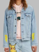 Levis x Pokemon Blue Jacket