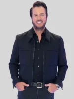 Luke Bryan American Idol S24 Black Jacket