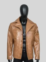 Matthew McConaughey Jacket Brown Leather