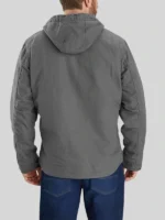 Men's Washed Duck Sierra Sherpa-Lined Jacket
