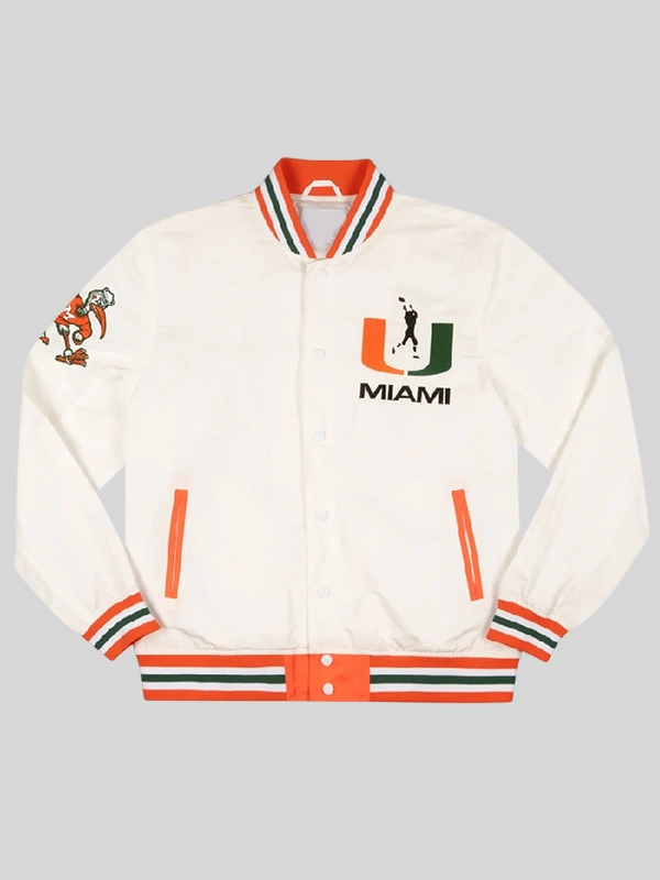 Miami Hurricanes Whiteout Jacket Miami Hurricanes Whiteout Jacket
