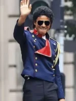 Michael 2026 Jaafar Jackson Military Jacket