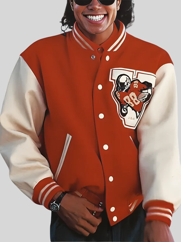 Michael 2026 Jaafar Jackson Varsity Jacket Michael 2026 Jaafar Jackson Varsity Jacket