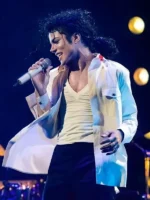 Michael 2026 Jaafar Jackson White Jacket