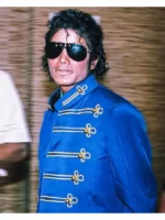 Michael Movie Blue Military Jacket