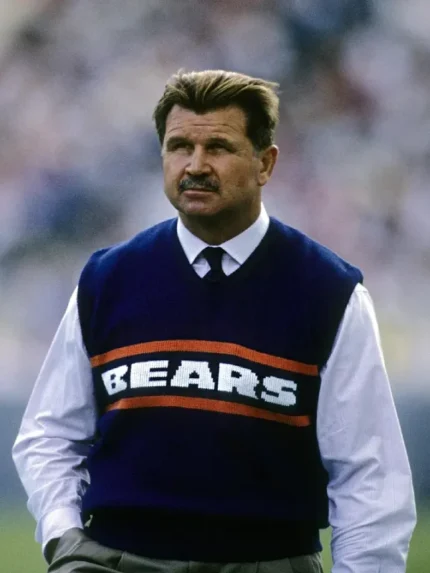 Mike Ditka Chicago Bears Sweater Vest