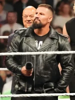 Monday Night Raw Bron Breakker Leather Jacket