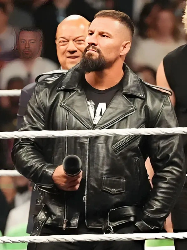 Monday Night Raw Bron Breakker Leather Jacket Monday Night Raw Bron Breakker Leather Jacket