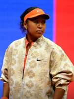 Naomi Osaka Gold Nike Embroidered Jacket