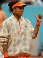 Naomi Osaka Nike Bomber Jacket Gold