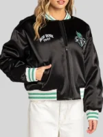 New York Liberty Black Bomber Jacket