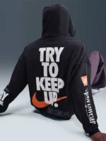 Nike Club Mens Oversized French Terry Pullover Hoodie