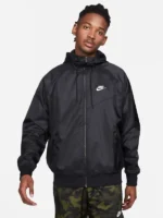 Nike Sportswear Windrunner Black Hooded Jacket