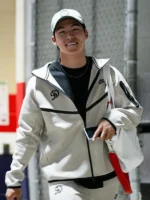 Nike Tech Fleece Windrunner Grey Dodgers Jacket