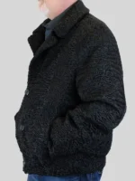 Persian Astrakhan Lamb Fur Bomber Jacket