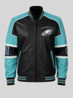 Philadelphia Eagles Bomber Leather Jacket
