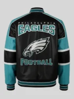 Philadelphia Eagles Football Leather Jacket