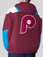 Philadelphia Phillies Charger Jacket Burgundy
