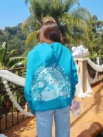 Pink Palm Puff x Disney Under The Sea Hoodie