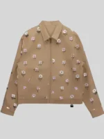 Rotimi Houston Rockets Jacket Brown