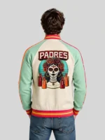 San Diego Padres Jacket White And Green