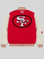San Francisco 49ers x Golf Wang Red Varsity Jacket