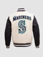 Seattle Mariners Letterman Jacket - Image 4