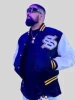 Solflare Varsity Black and White Jacket