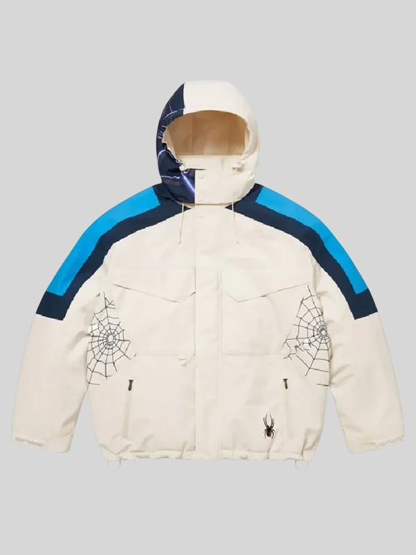 Spider Technical Jacket White Spider Technical Jacket White