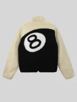 Stussy off white 8 Ball Sherpa Jacket